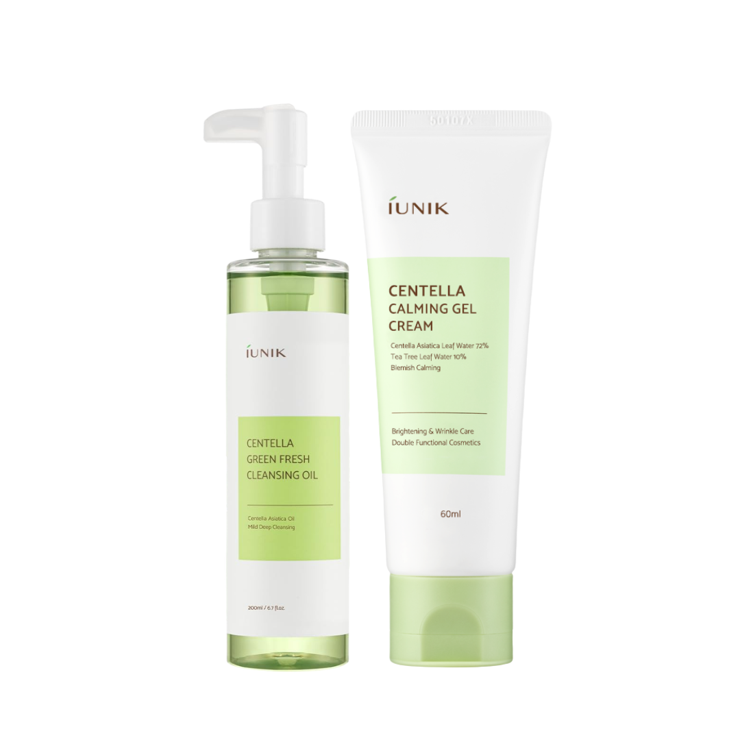 iUNIK Centella Cleanse & Calm Duo
