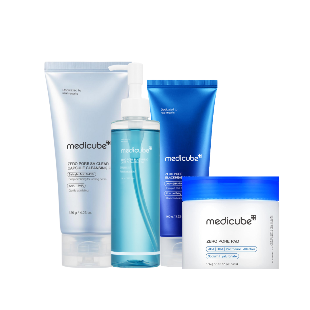 Medicube Zero Pore Pore Care Routine