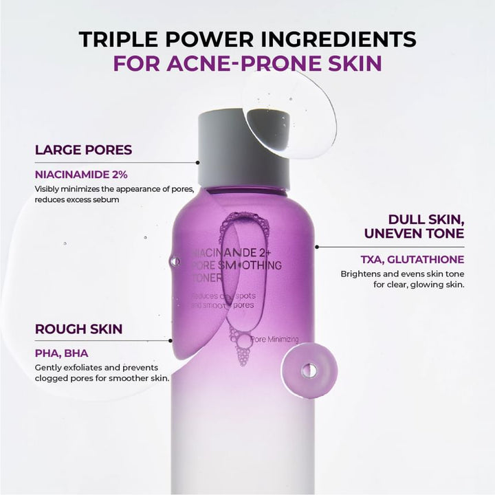 Jumiso Niacinamide 2+ Pore Smoothing Toner 205ml