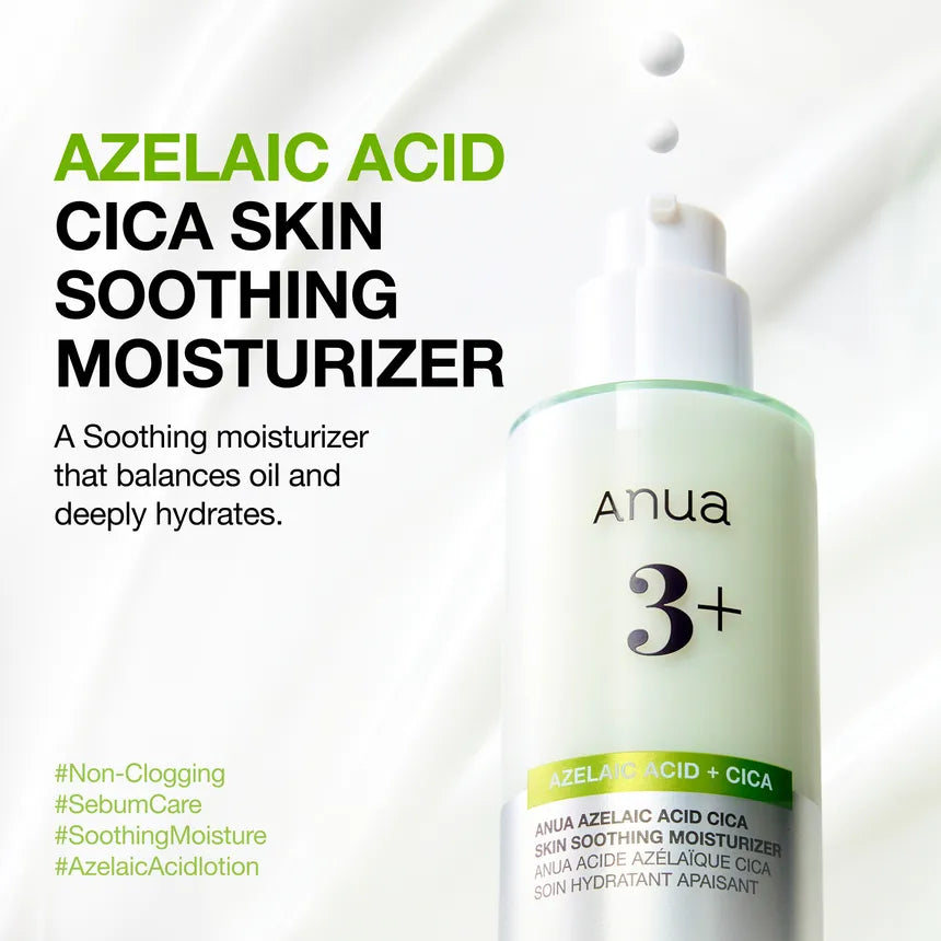 Anua Azelaic Acid Acid Cica Skin Soothing Moisturizer 100ml