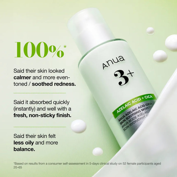 Anua Azelaic Acid Acid Cica Skin Soothing Moisturizer 100ml