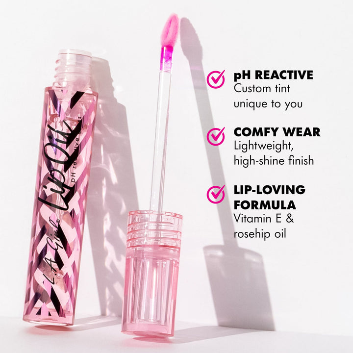 LA Girl Lip Oil Nourishing Gloss - Berry Pink