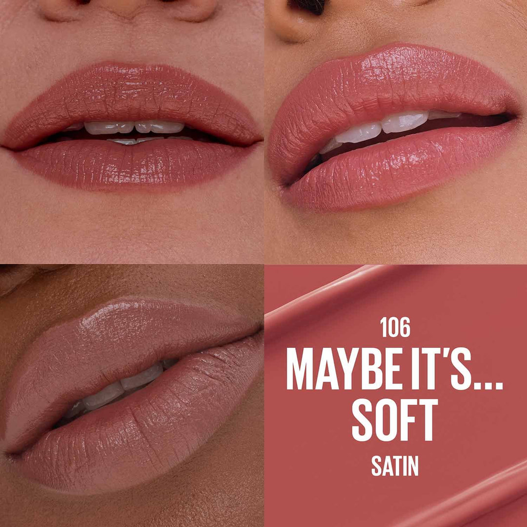 Maybelline Moisturizing Serum Lipstick - Satin Finish