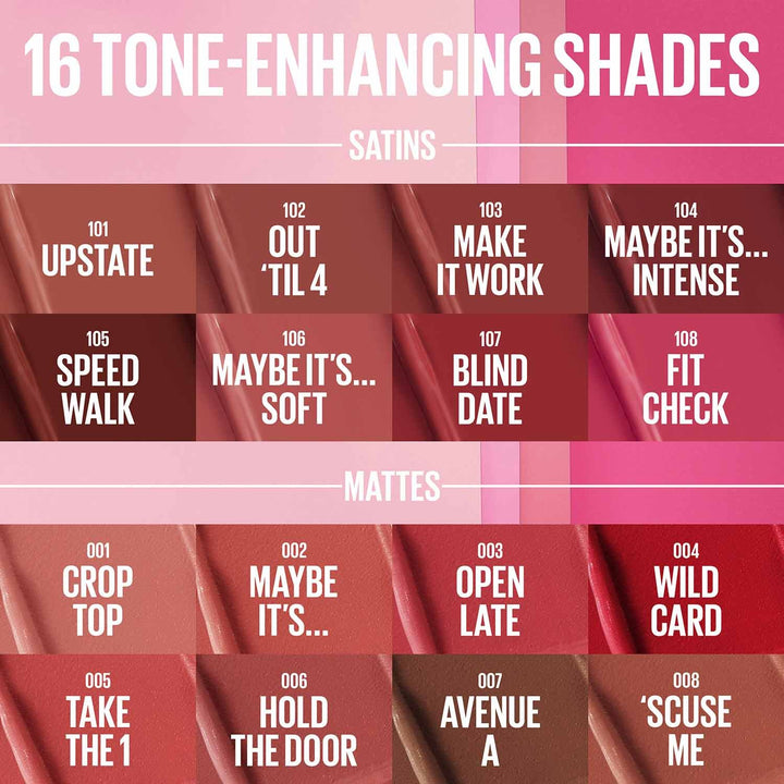 Maybelline Moisturizing Serum Lipstick - Satin Finish