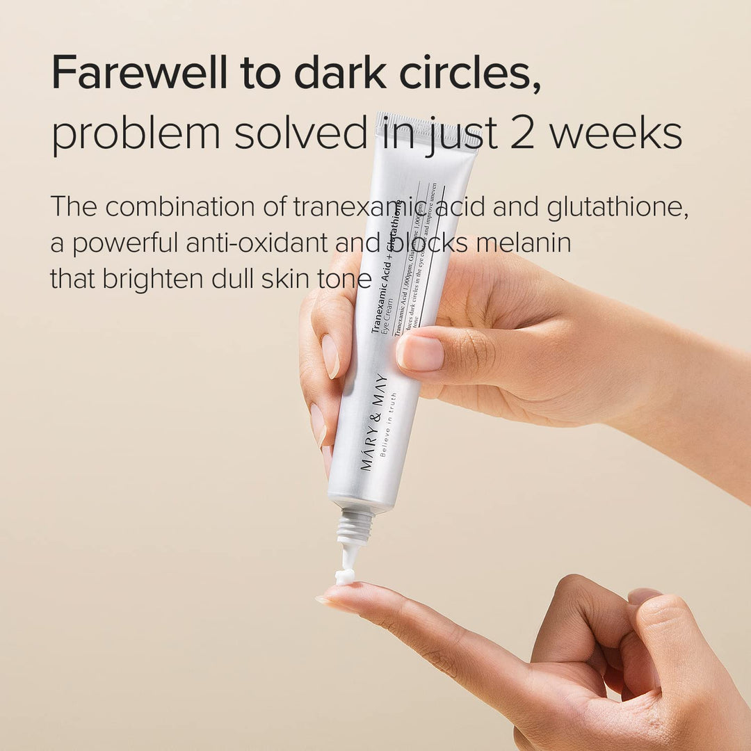 Mary & May Tranexamic Acid+ Glutathion Eye Cream 30ml 2 weeks