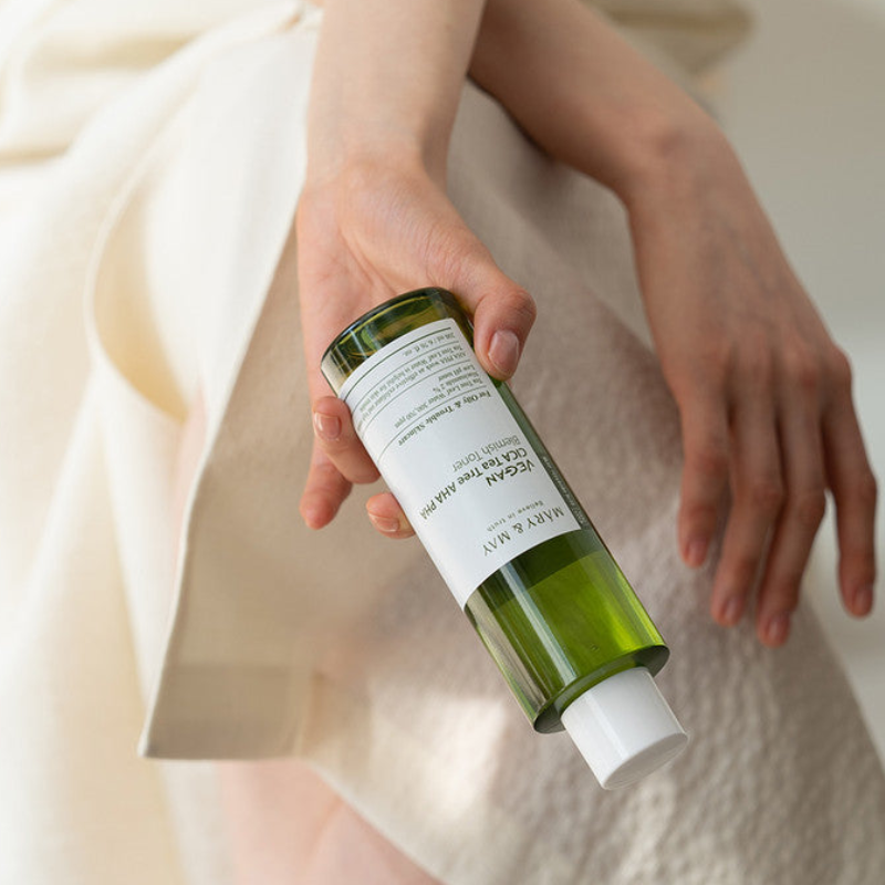 Mary & May Vegan CICA Tea Tree AHA PHA Toner MINI 30ml 2