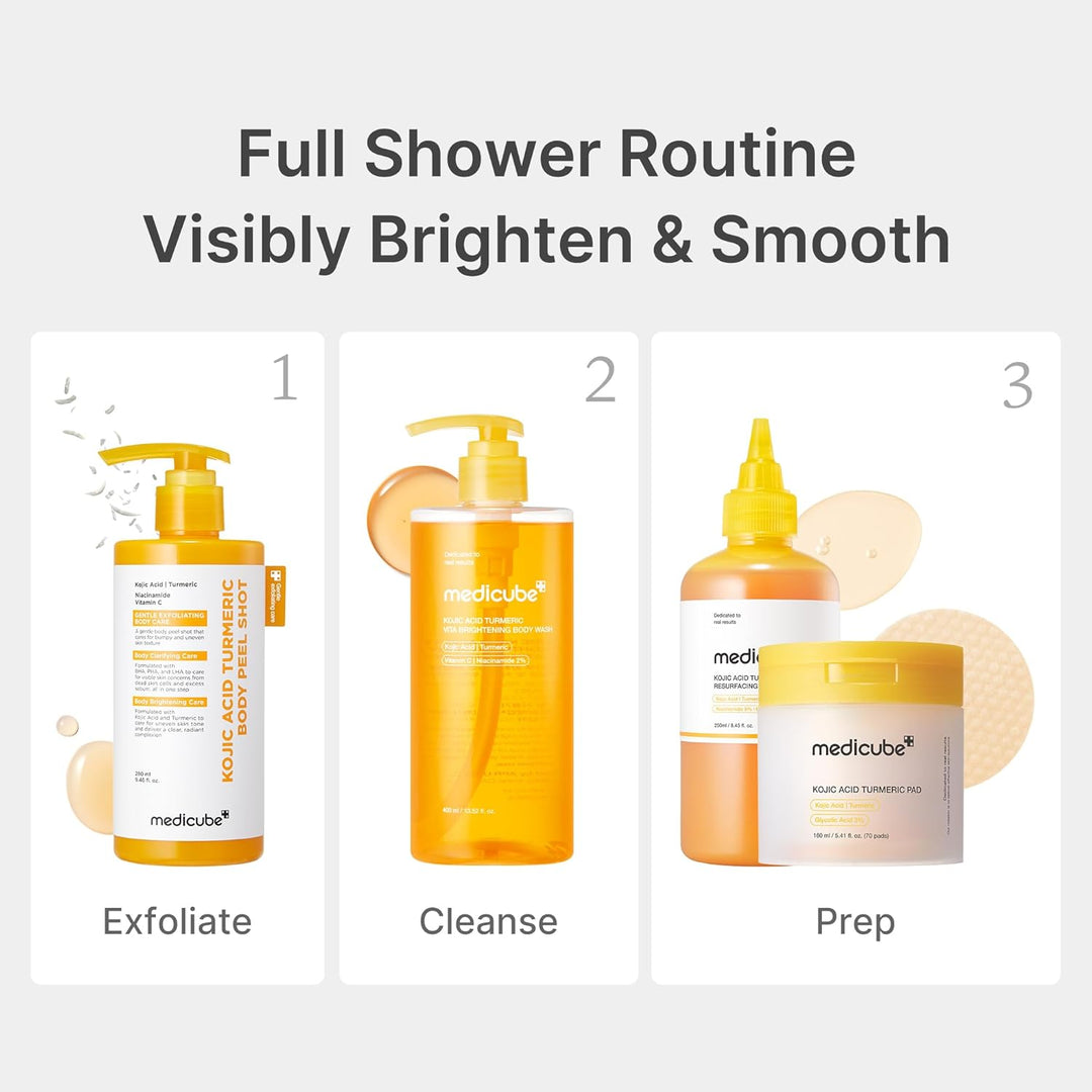 Medicube Kojic Acid Turmeric Brightening Body Duo