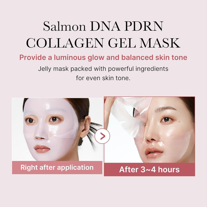 Medicube PDRN Pink Collagen Gel Mask 4Pc Pack
