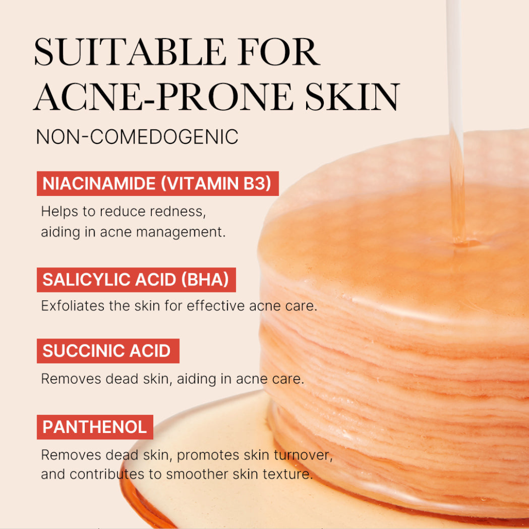 Medicube Red Succinic Acid Peeling Pads 70pcs what it does