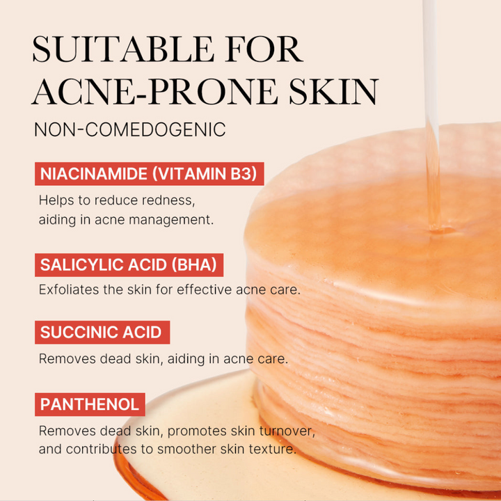 Medicube Red Succinic Acid Peeling Pads 70pcs what it does