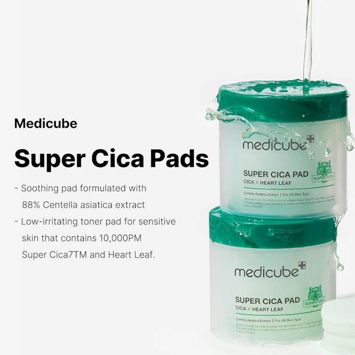 Medicube Super Cica Facial Toner Pads 70 pads 3