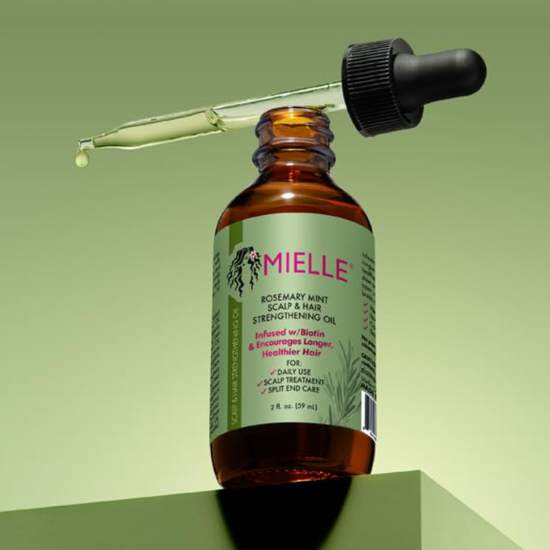 Mielle Rosemary Mint Scalp & Hair Strengthening Oil - Blush Me