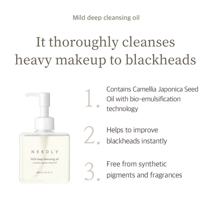 NEEDLY Mild Cleansing Gel 240ml what it does 2