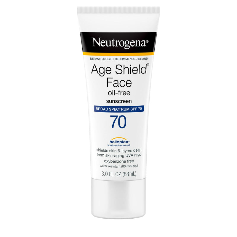 Neutrogena Age Shield Face Oil-Free Sunscreen SPF 70, 3 fl. oz