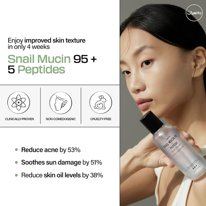 Jumiso Snail Mucin 95% + Peptide Essence