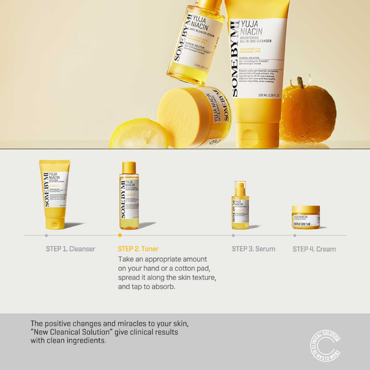 SOME BY MI Yuja Niacin Brightening Toner 150ml
