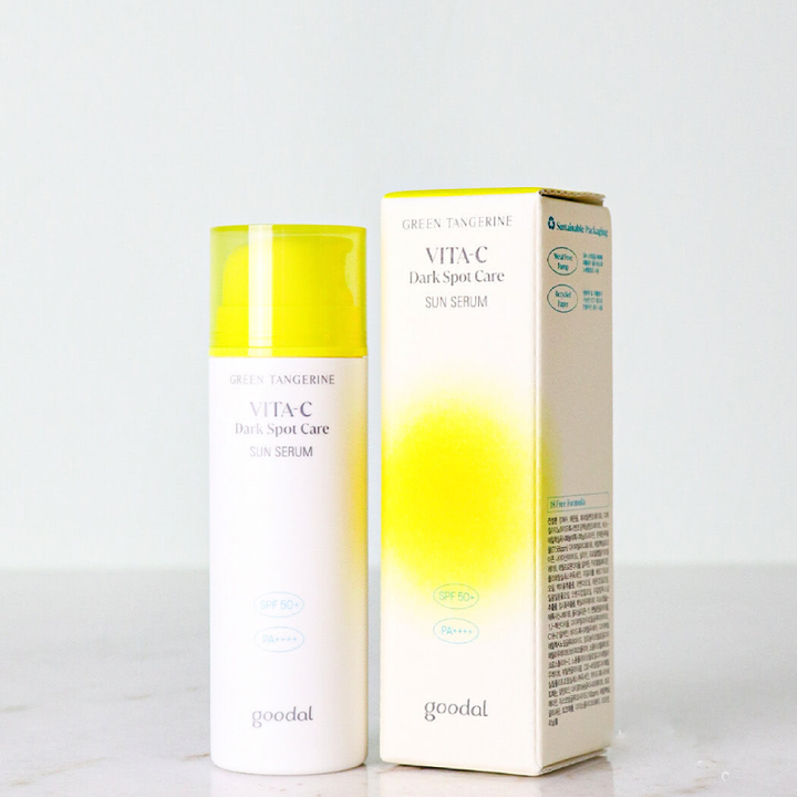 Goodal Green Tangerine Vita C Dark Spot Care Sun Serum 50ml