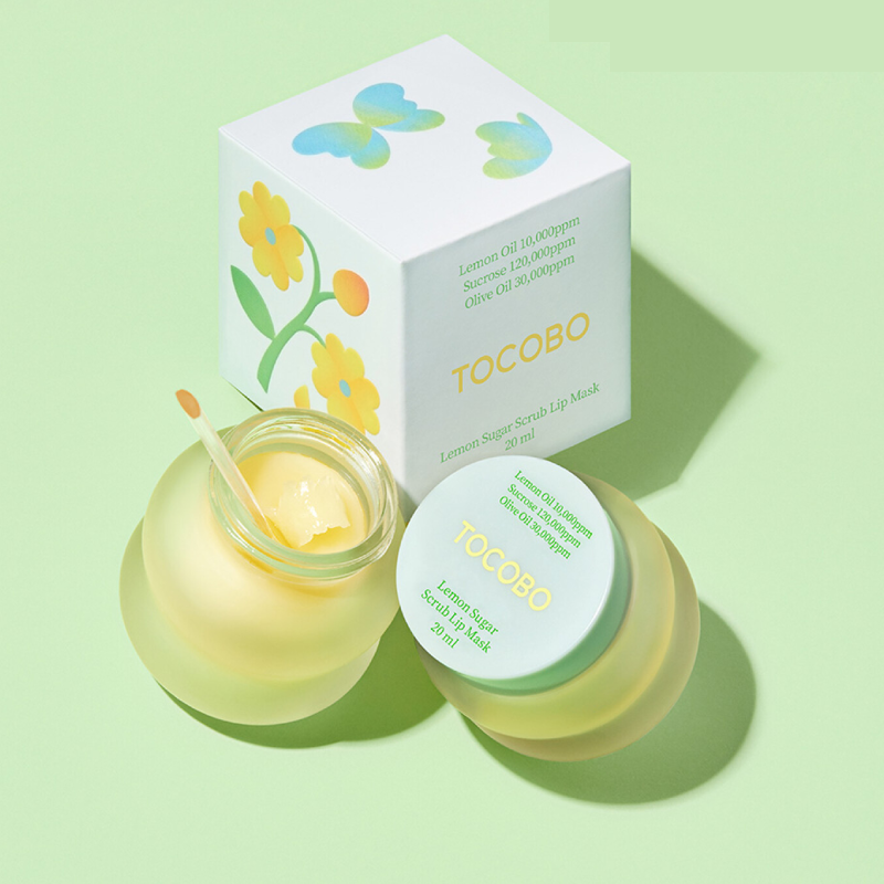 TOCOBO Lemon Sugar Scrub Lip Mask 20ml