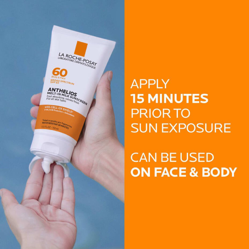 La Roche Posay Anthelios Melt-In Milk Sunscreen SPF 60, 150ml