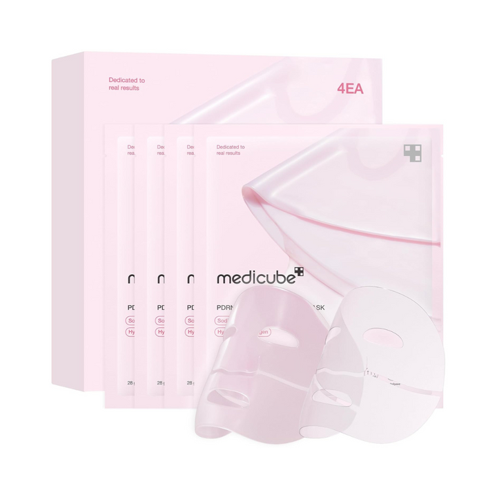 Medicube PDRN Pink Collagen Gel Mask 4Pc Pack