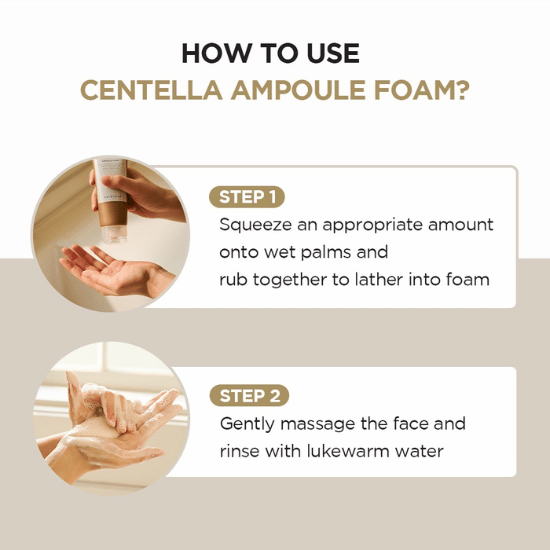 SKIN1004 Madagascar Centella Ampoule Foam 125ml how to use
