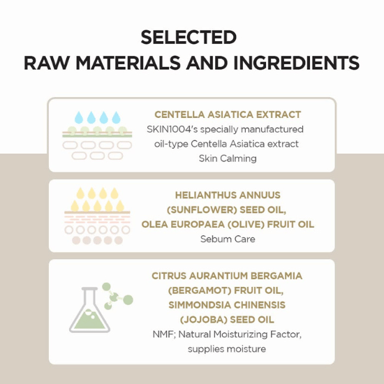 SKIN1004 Madagascar Centella Light Cleansing Oil 200ml ingredients