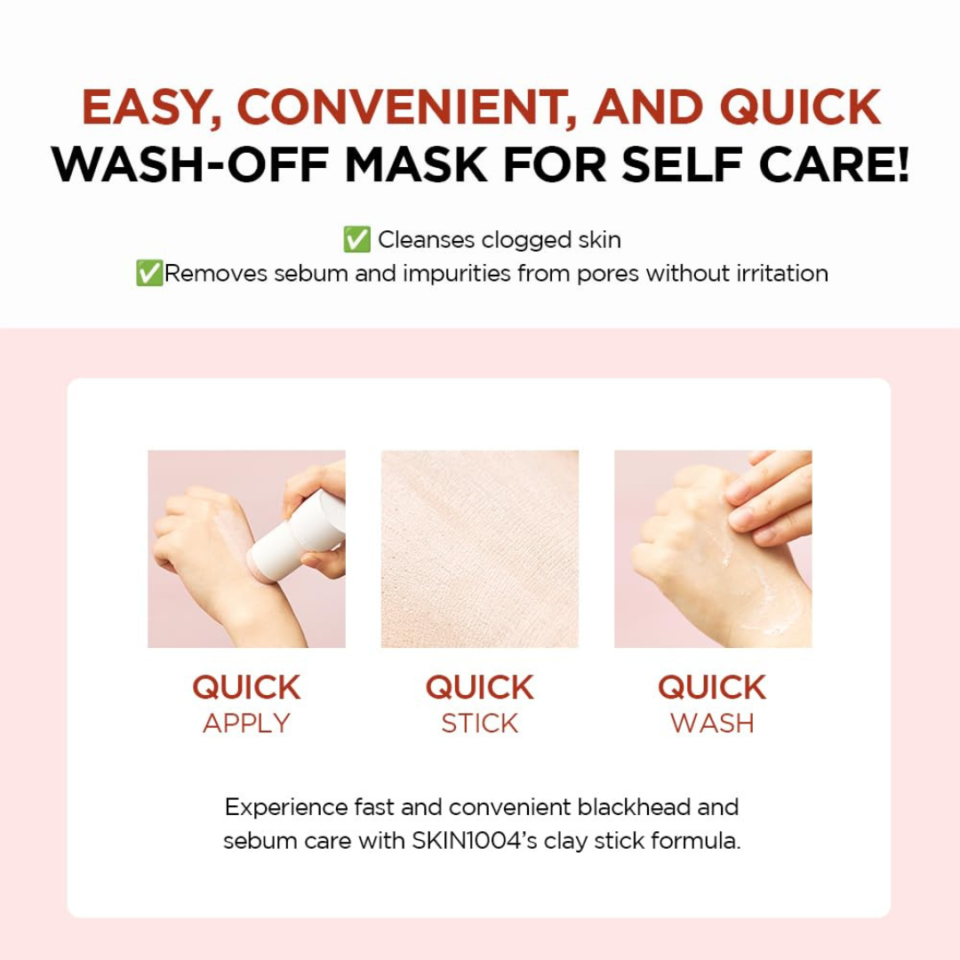 SKIN1004 Madagascar Centella Poremizing Quick Clay Stick Mask 27g 4