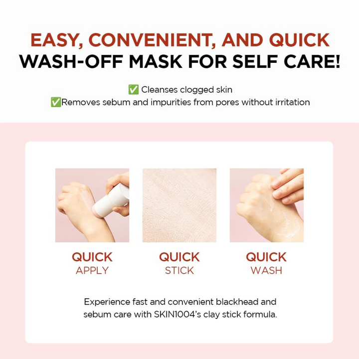 SKIN1004 Madagascar Centella Poremizing Quick Clay Stick Mask 27g 4