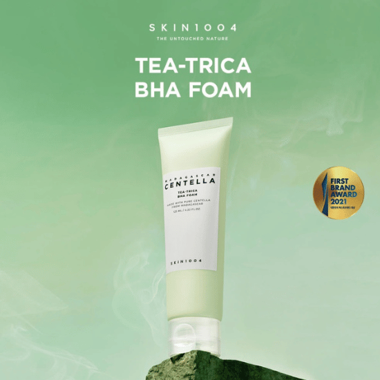 SKIN1004 Madagascar Centella Tea-Trica Bha Foam 125ml 2