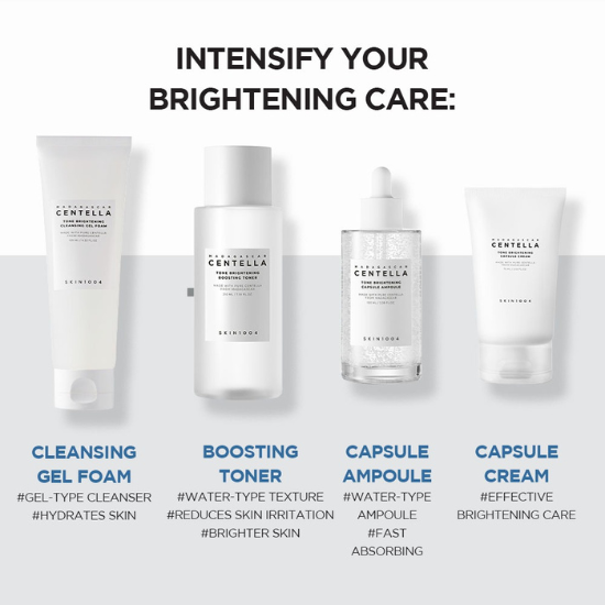 SKIN1004 Madagascar Centella Tone Brightening Capsule Cream 75ml Pairs best with