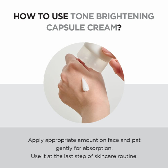SKIN1004 Madagascar Centella Tone Brightening Capsule Cream 75ml how to use