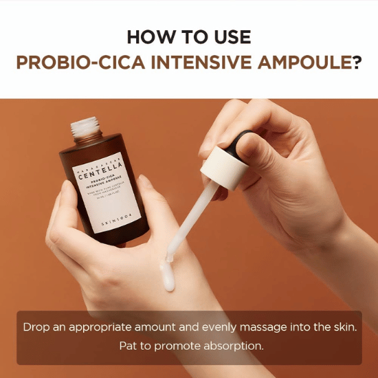 SKIN1004 Probio-Cica Intensive Ampoule 50ml how to use