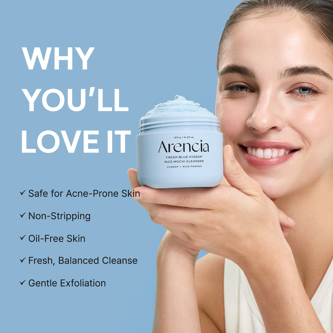 Arencia Fresh Blue Hyssop Cleanser 120g