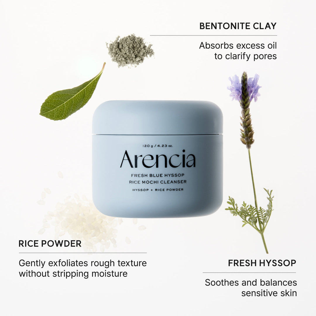 Arencia Fresh Blue Hyssop Cleanser 120g