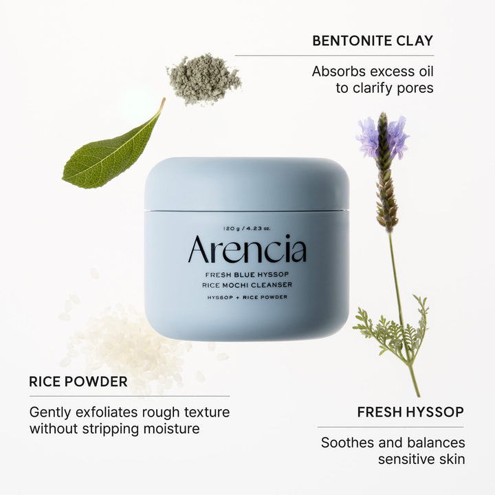 Arencia Fresh Blue Hyssop Cleanser 120g