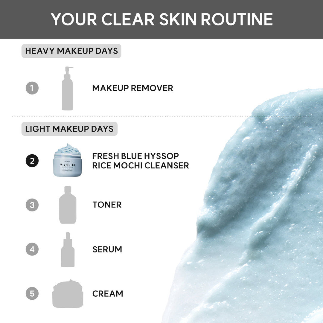 Arencia Fresh Blue Hyssop Cleanser 120g