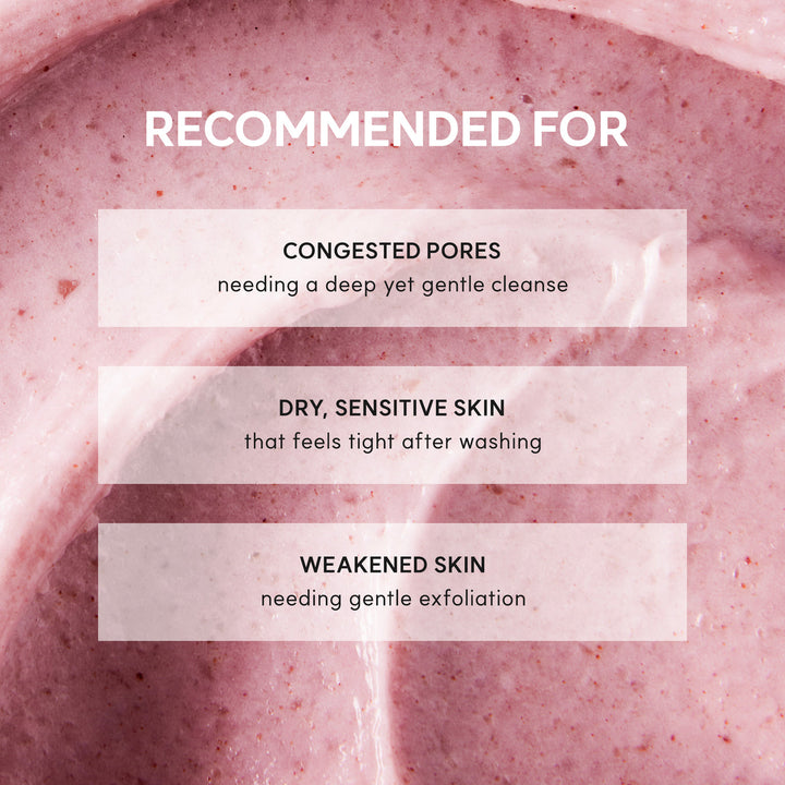 Arencia Fresh Rosehip Mochi Cleanser 120g