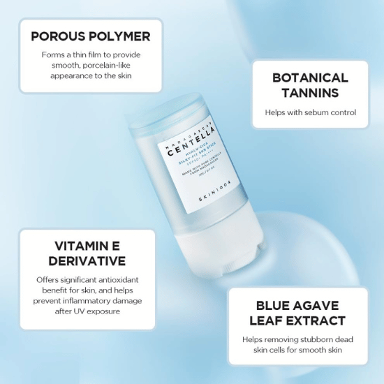 Skin1004 Madagascar Centella Hyalu-Cica Silky-Fit Sun Stick ingredients
