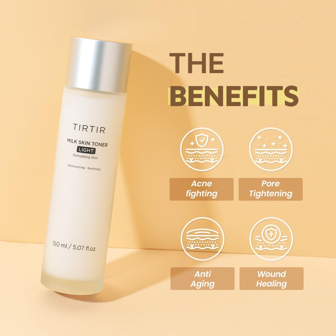 TIRTIR Milk Skin Toner Light 150ml Blush Me tirtir-milk-skin-toner-light-150ml-blush-me