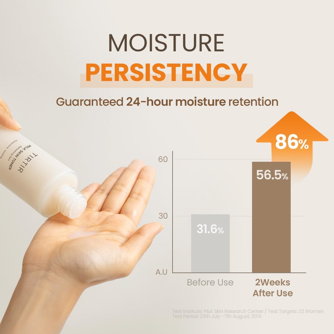 TIRTIR Milk Skin Toner 150ml results