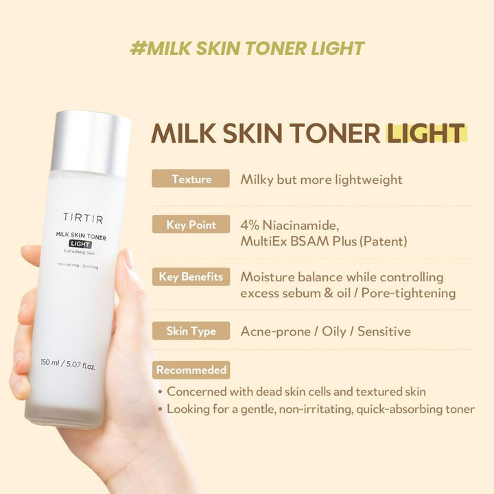 TIRTIR Milk Skin Toner Light 150ml 2 what it does