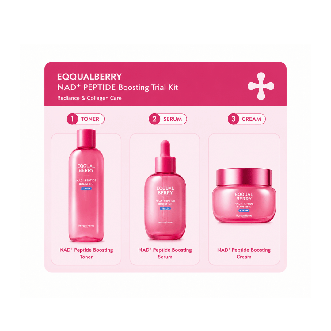 EQQUALBERRY NAD Peptide Trial Kit