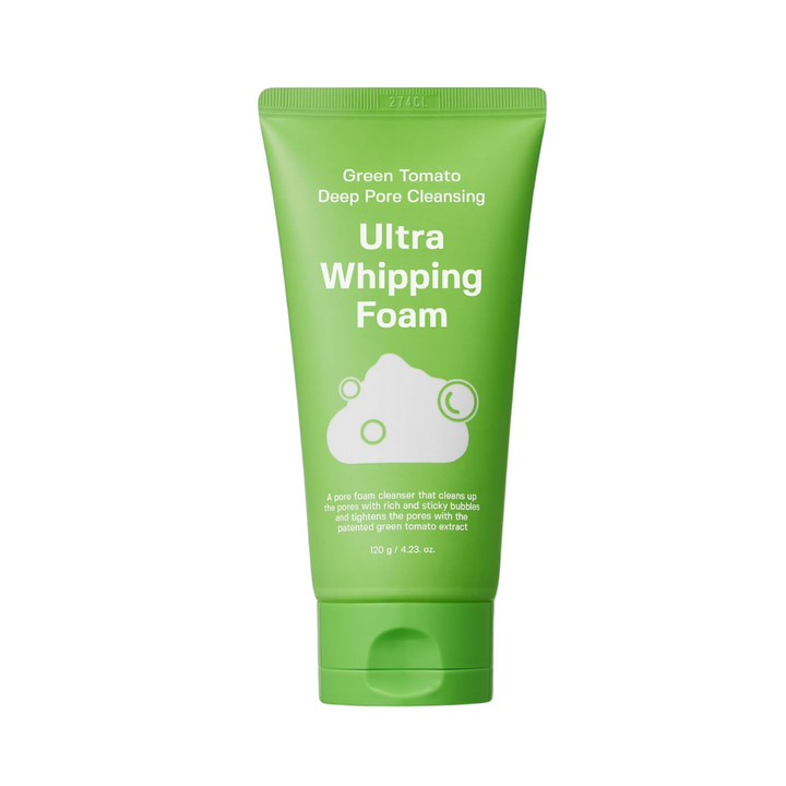 SUNGBOON EDITOR Green Tomato Deep Pore Cleansing Ultra Whipping Foam 120g