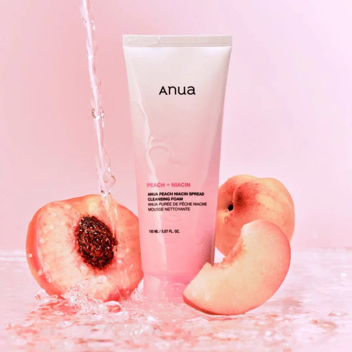 Anua Peach Niacin Spread Cleansing Foam 150ml