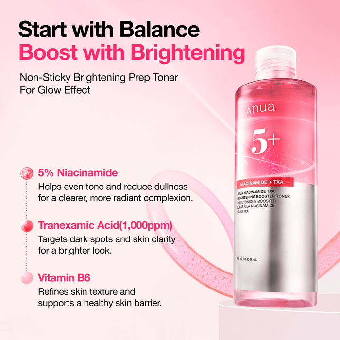 Anua Niacinamide TXA Brightening Booster Toner 250ml