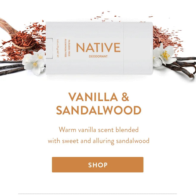 Native Deodorant Vanilla & Sandalwood