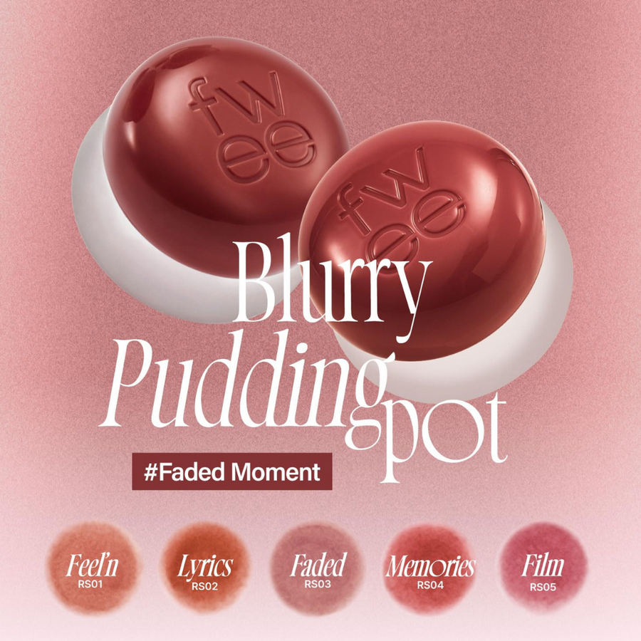 fwee Lip & Cheek Blurry Pudding Pot | Faded Moment