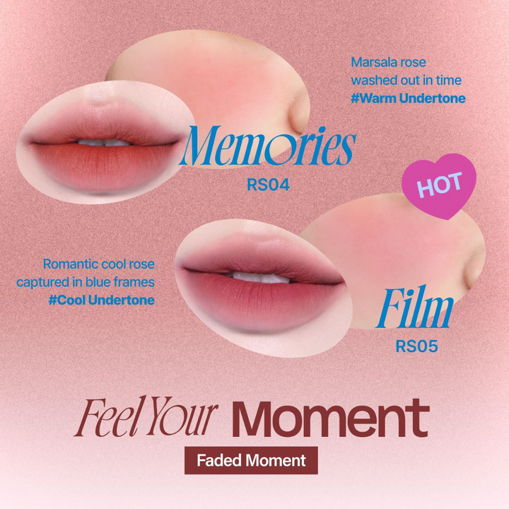 fwee Lip & Cheek Blurry Pudding Pot | Faded Moment Shades Memories and Film