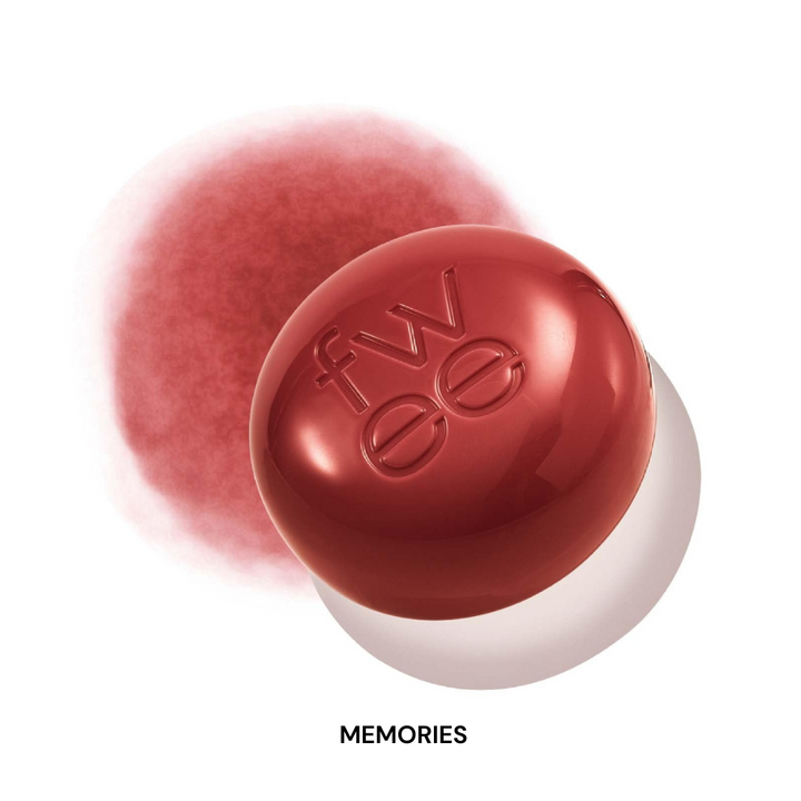 fwee Lip & Cheek Blurry Pudding Pot | Faded Moment memories swatch