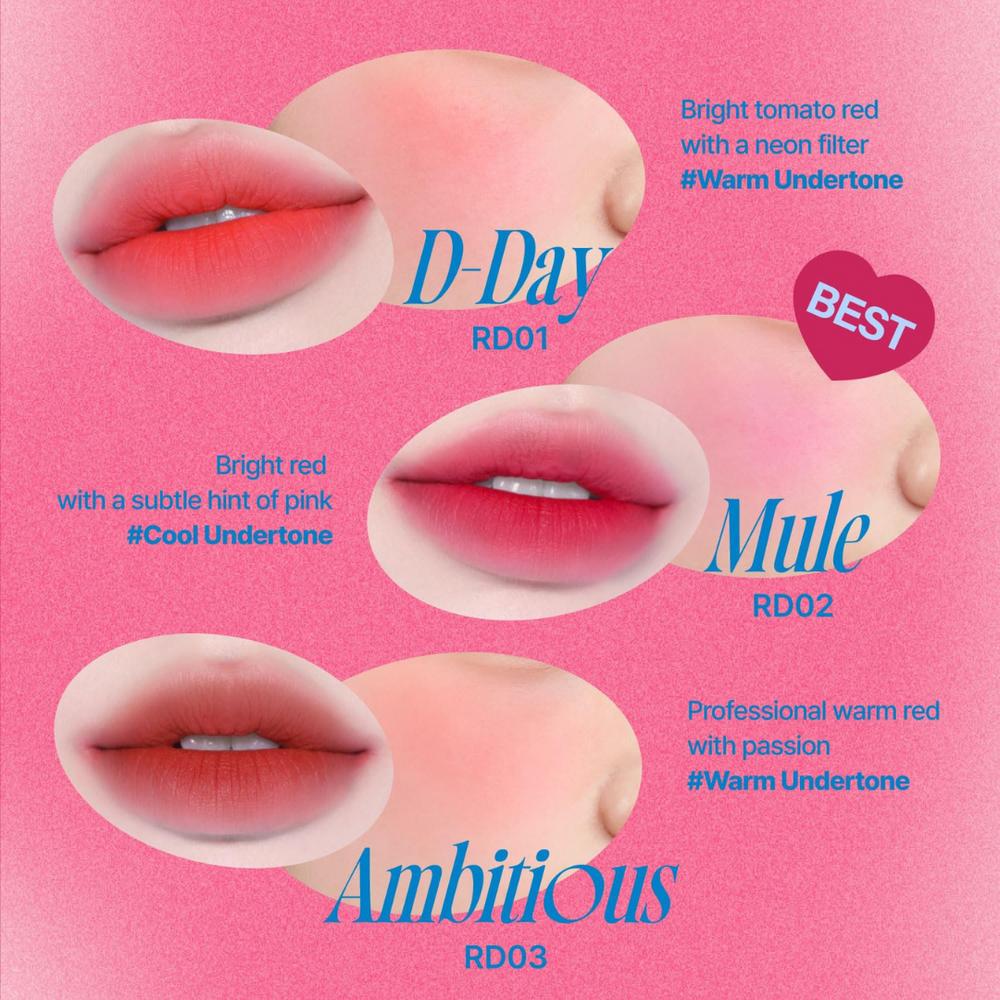 fwee Lip & Cheek Blurry Pudding Pot | Reddish Moment 2